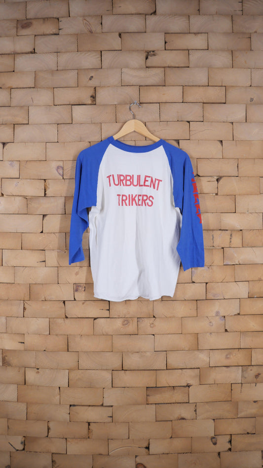 1980s Raglan Bike Tee | M