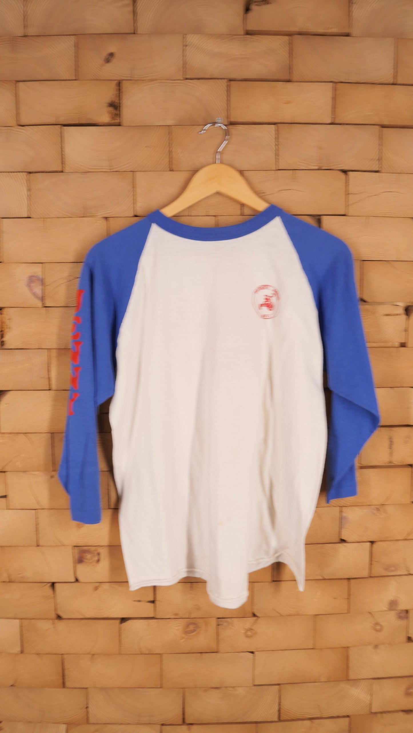 1980s Raglan Bike Tee | M
