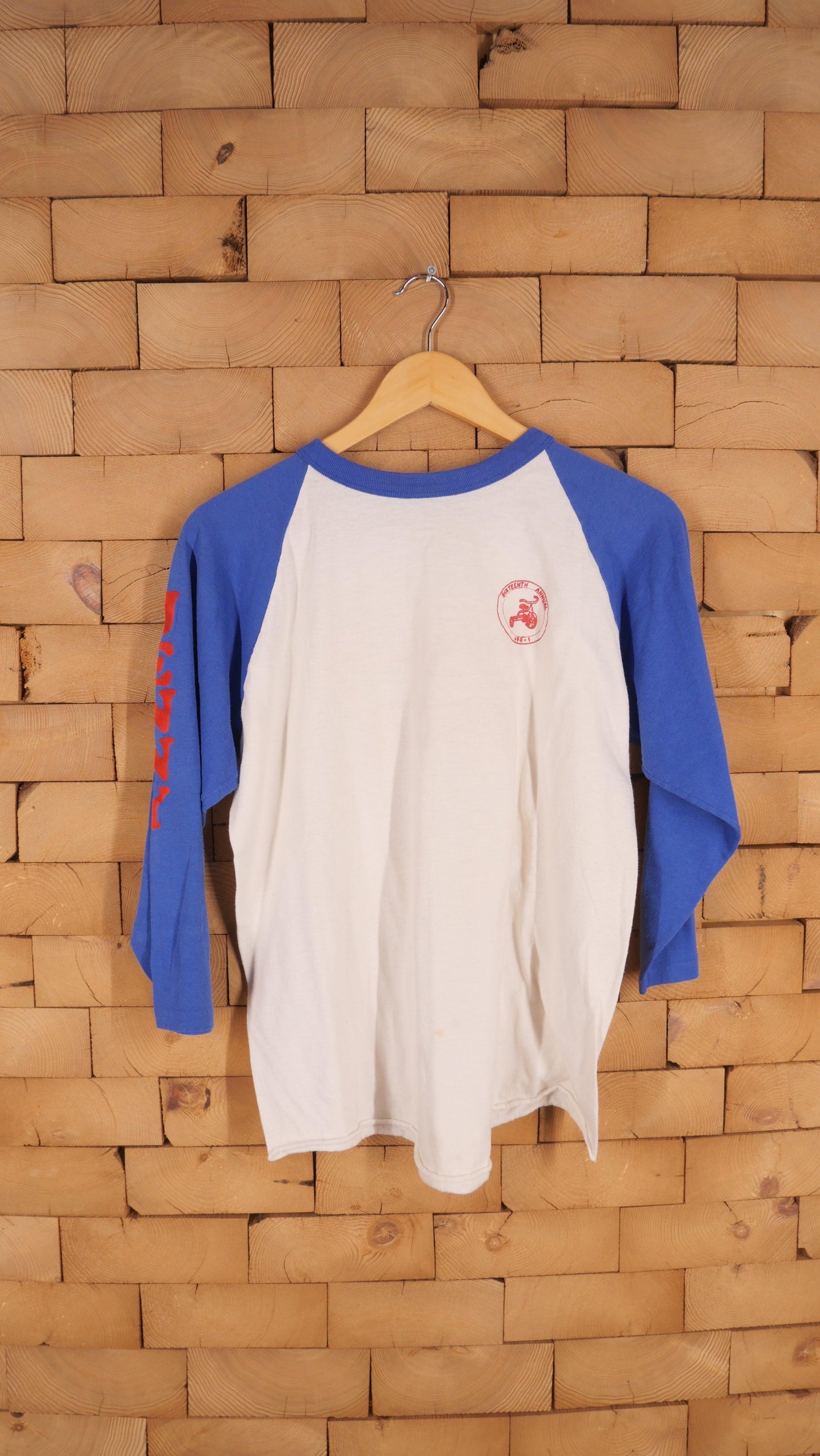 1980s Raglan Bike Tee | M
