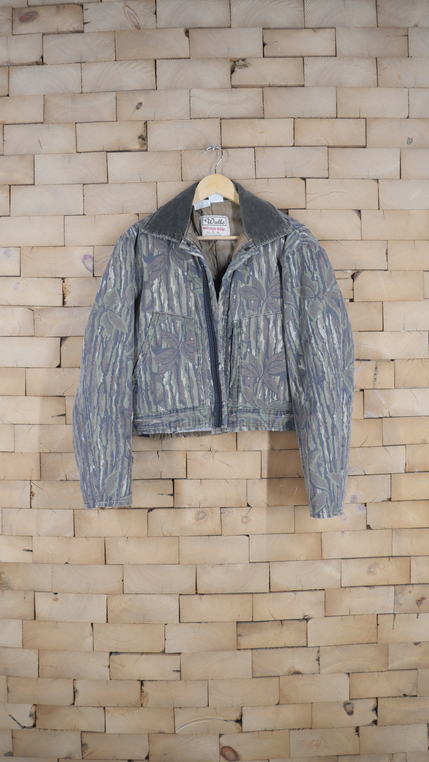 1980s Camo Coverall Jacket | M