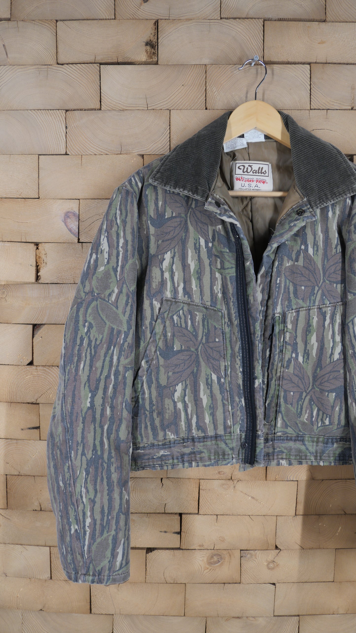 1980s Camo Coverall Jacket | M