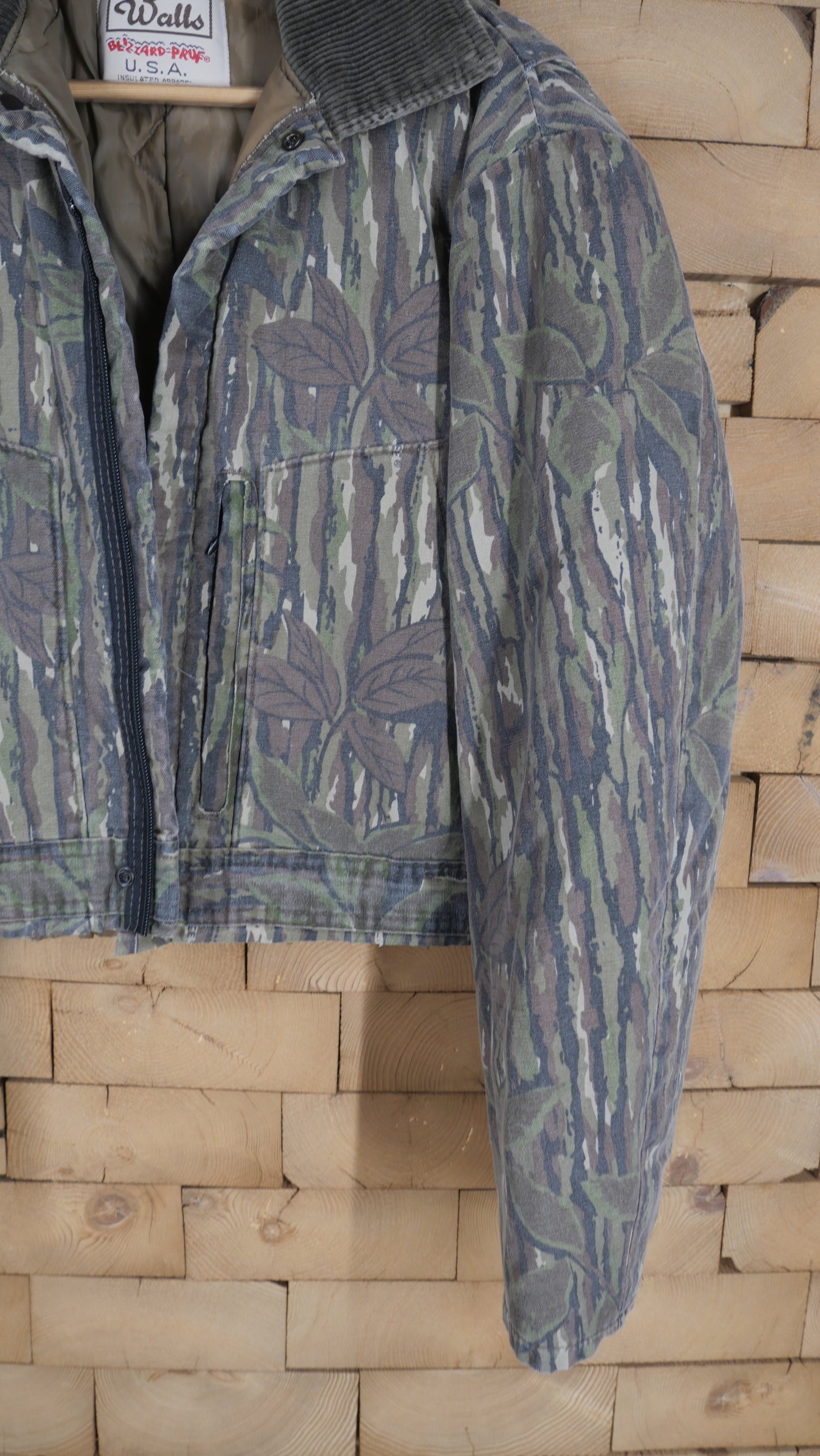 1980s Camo Coverall Jacket | M