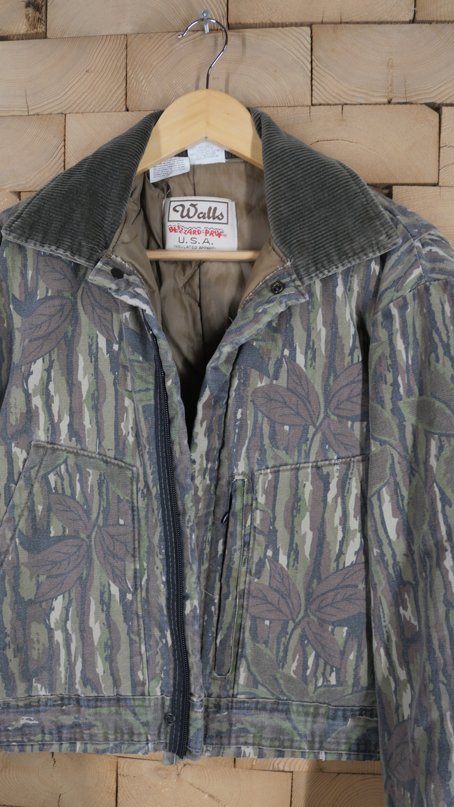 1980s Camo Coverall Jacket | M