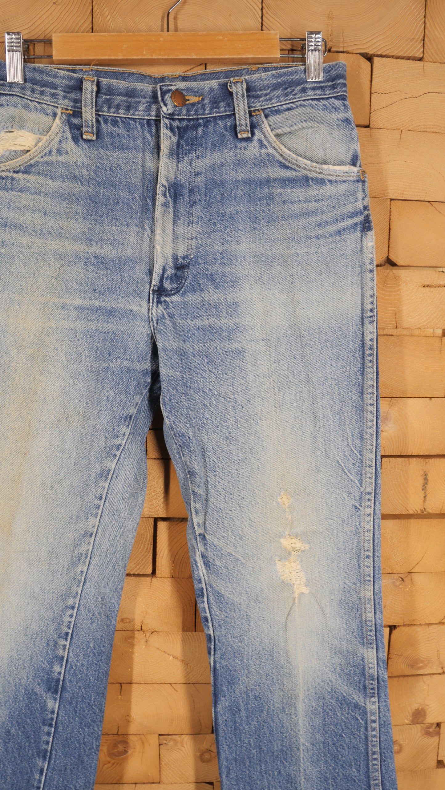 1970s Faded Rustler Denim | 30