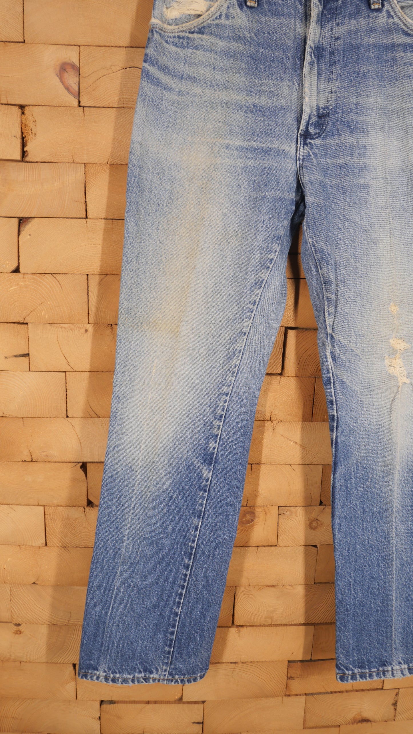 1970s Faded Rustler Denim | 30