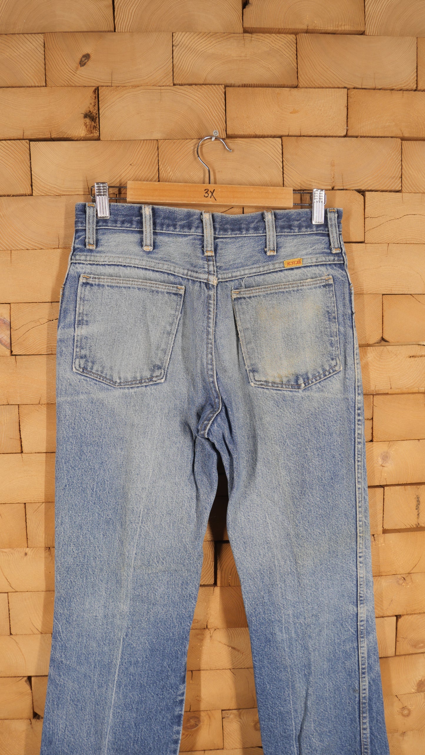 1970s Faded Rustler Denim | 30