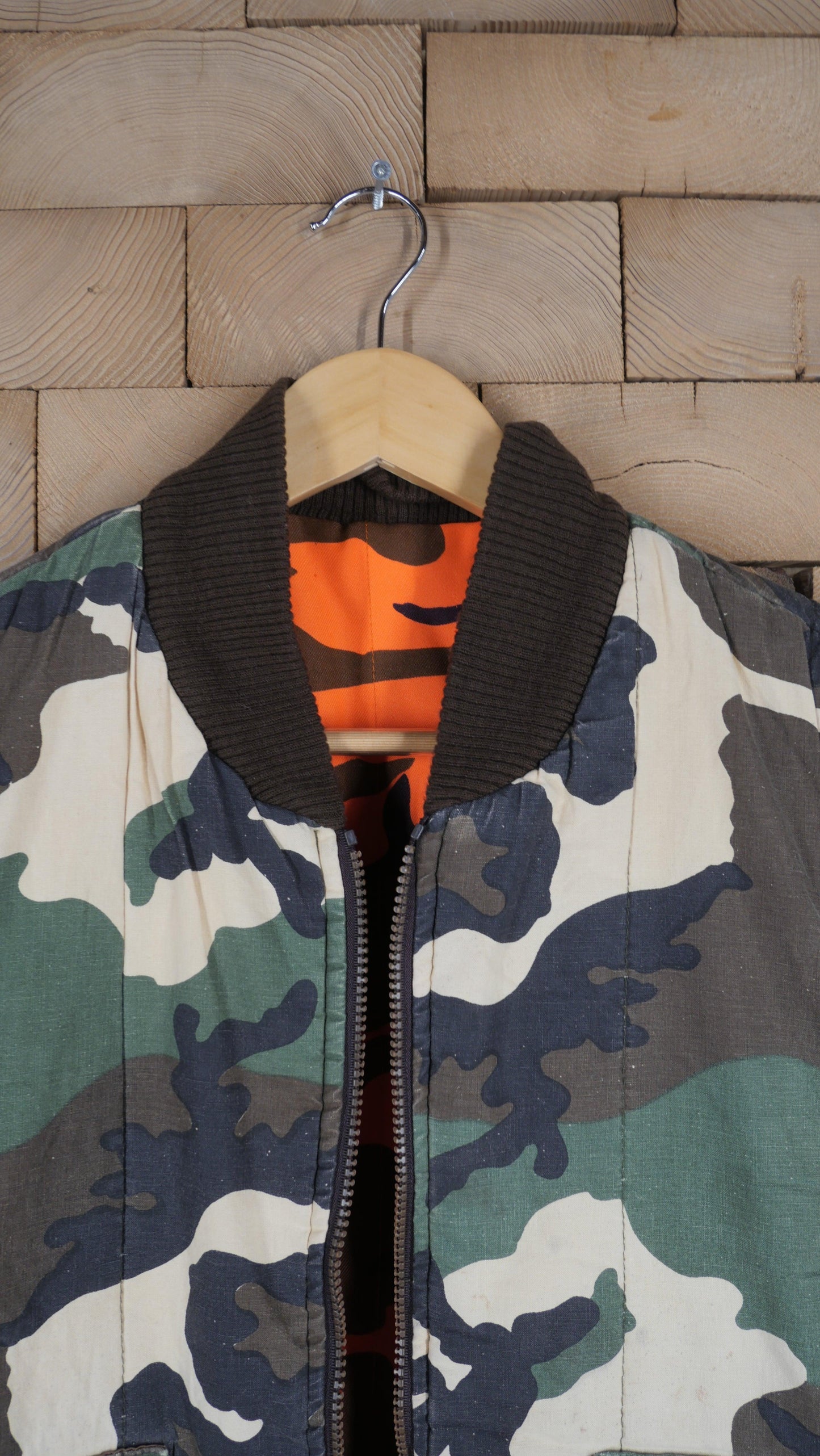 1980s Reversible Camo Vest | L