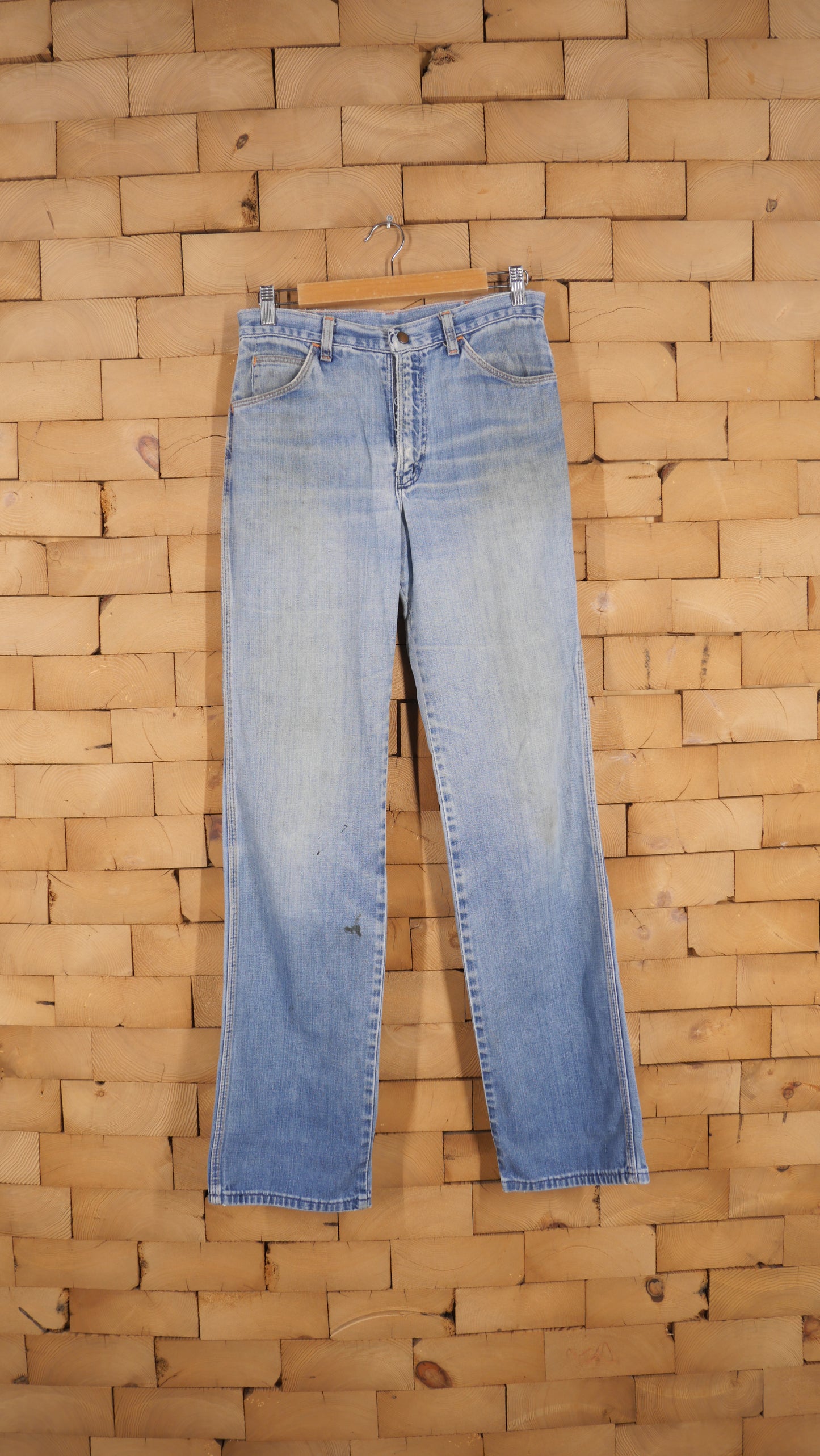 1970s Distressed Wrangler Denim | 30