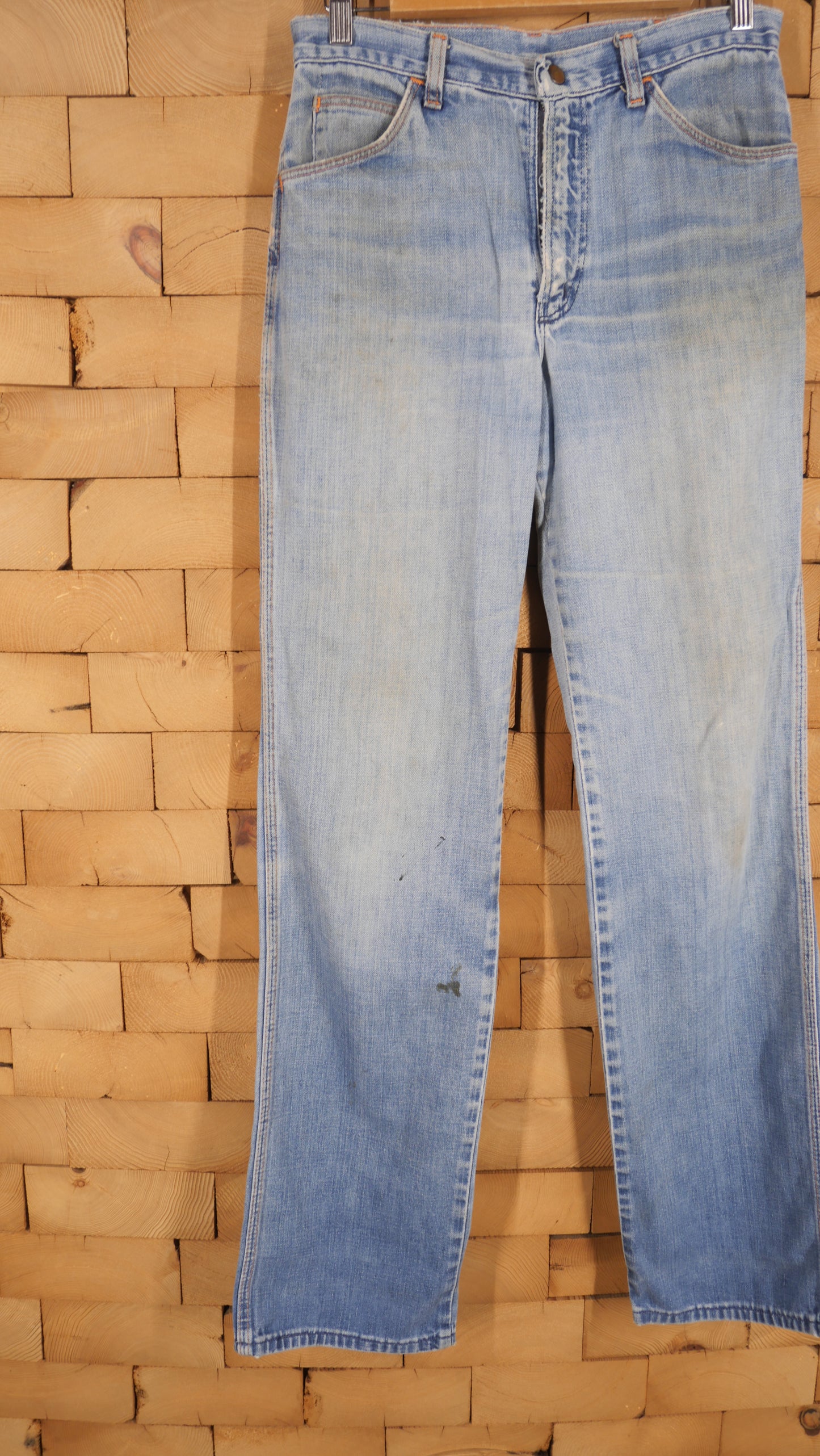 1970s Distressed Wrangler Denim | 30