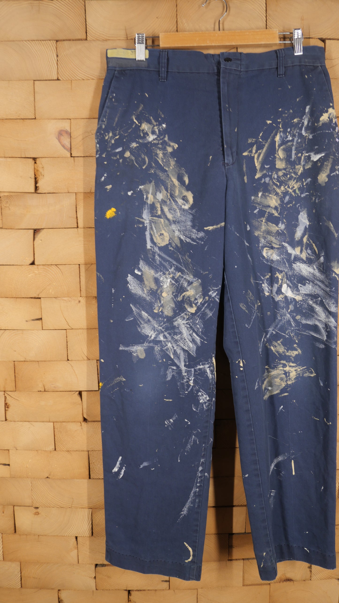 1990s Distressed Painter Work Pants | 34