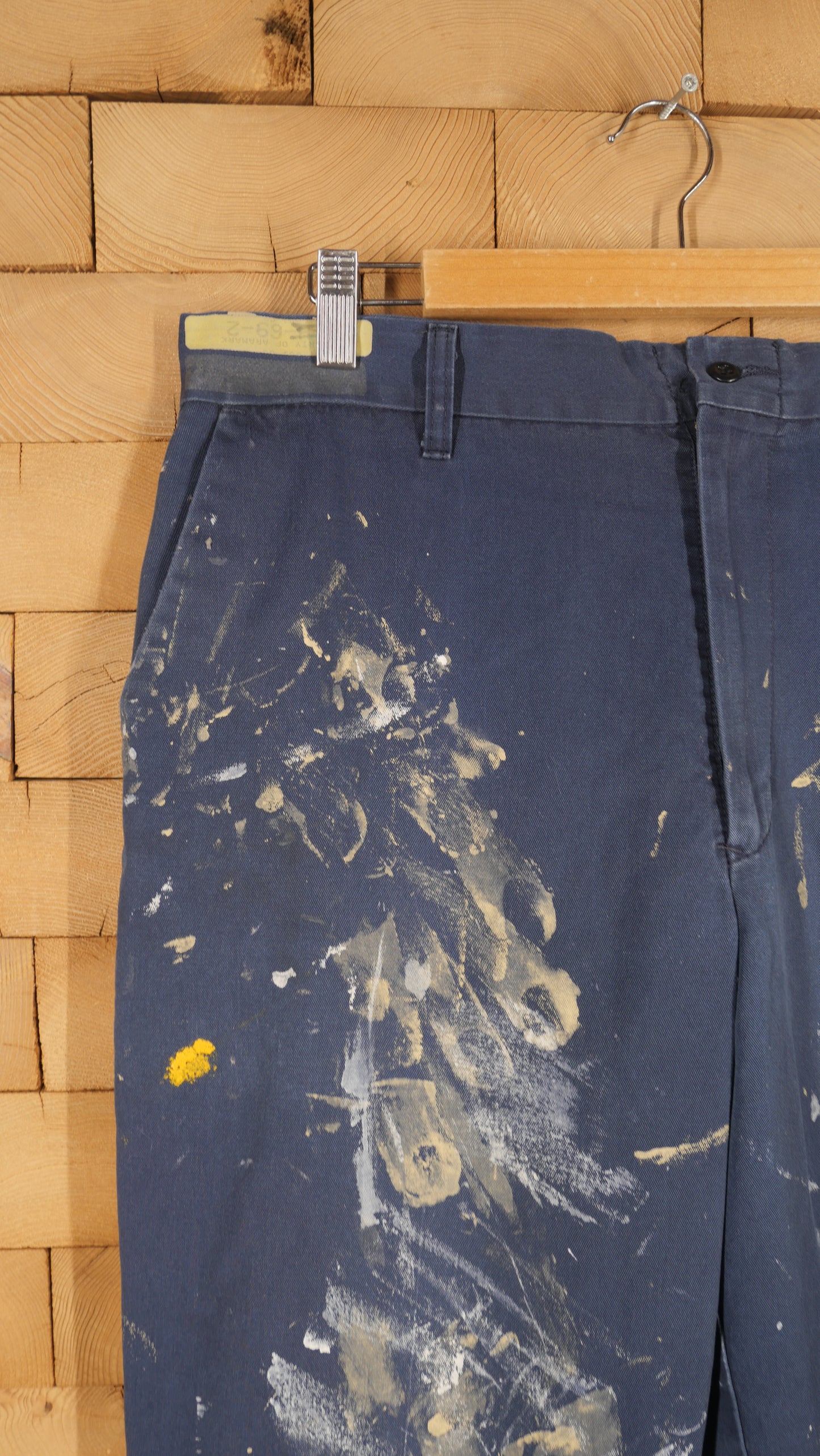 1990s Distressed Painter Work Pants | 34