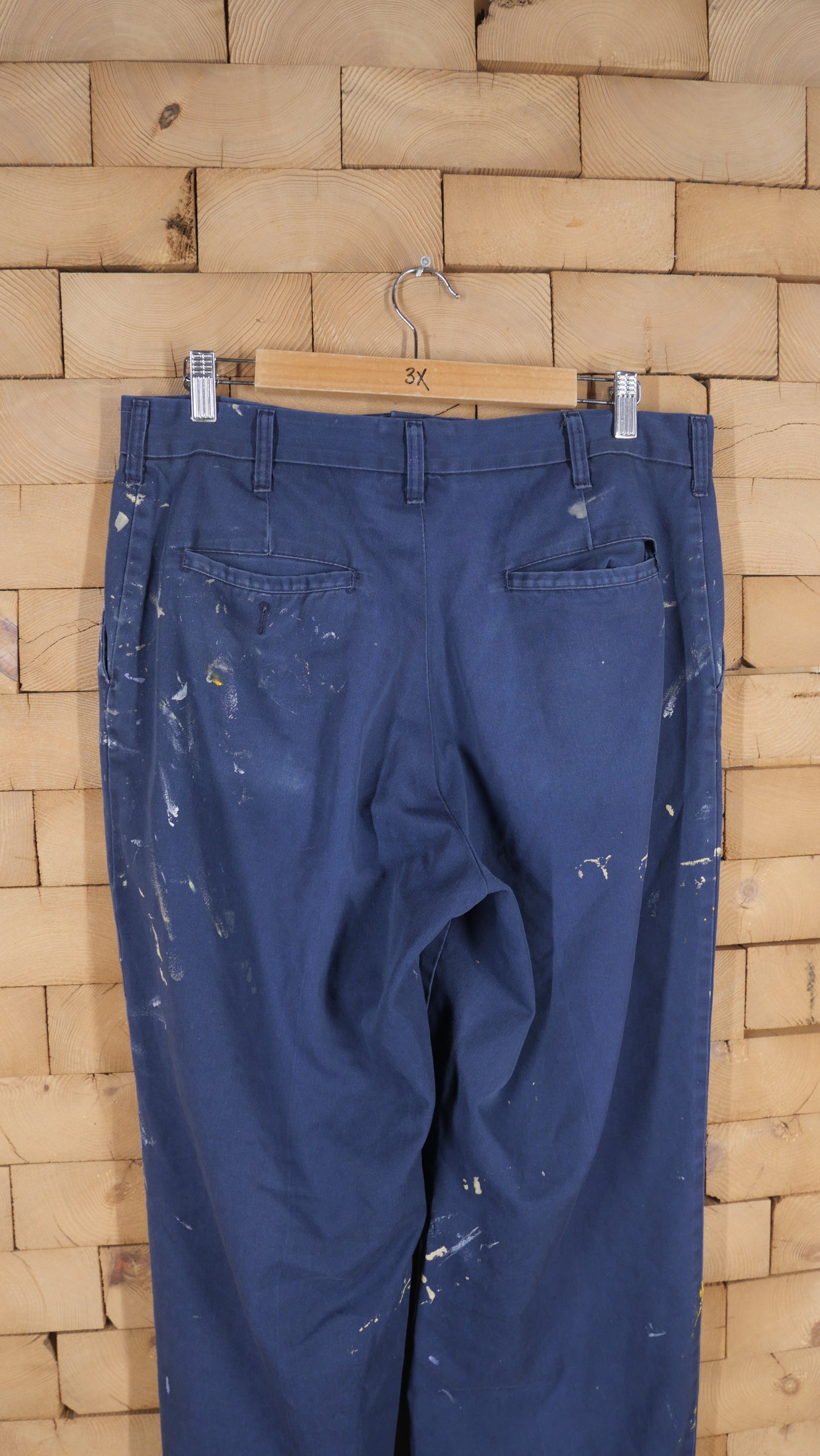 1990s Distressed Painter Work Pants | 34