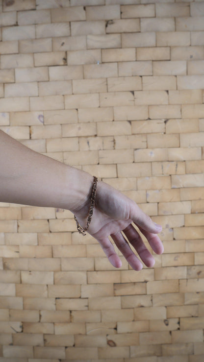 1980s Copper Link Bracelet