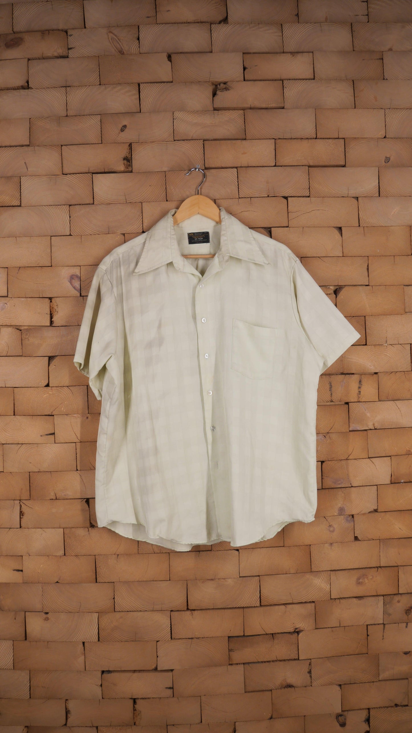 1970s Boxy Button Up | XL