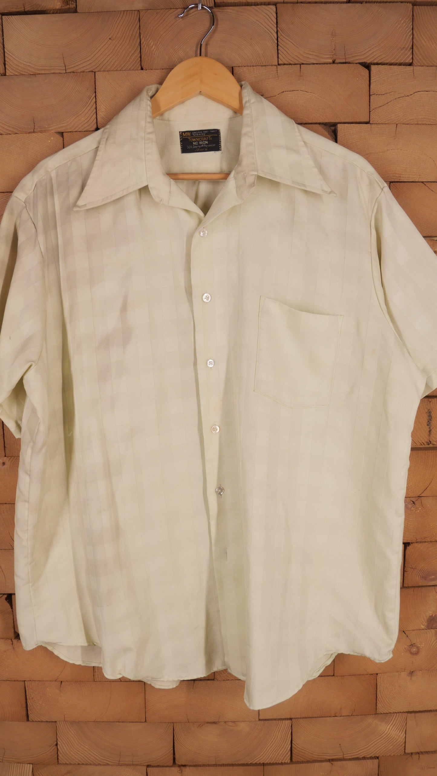 1970s Boxy Button Up | XL