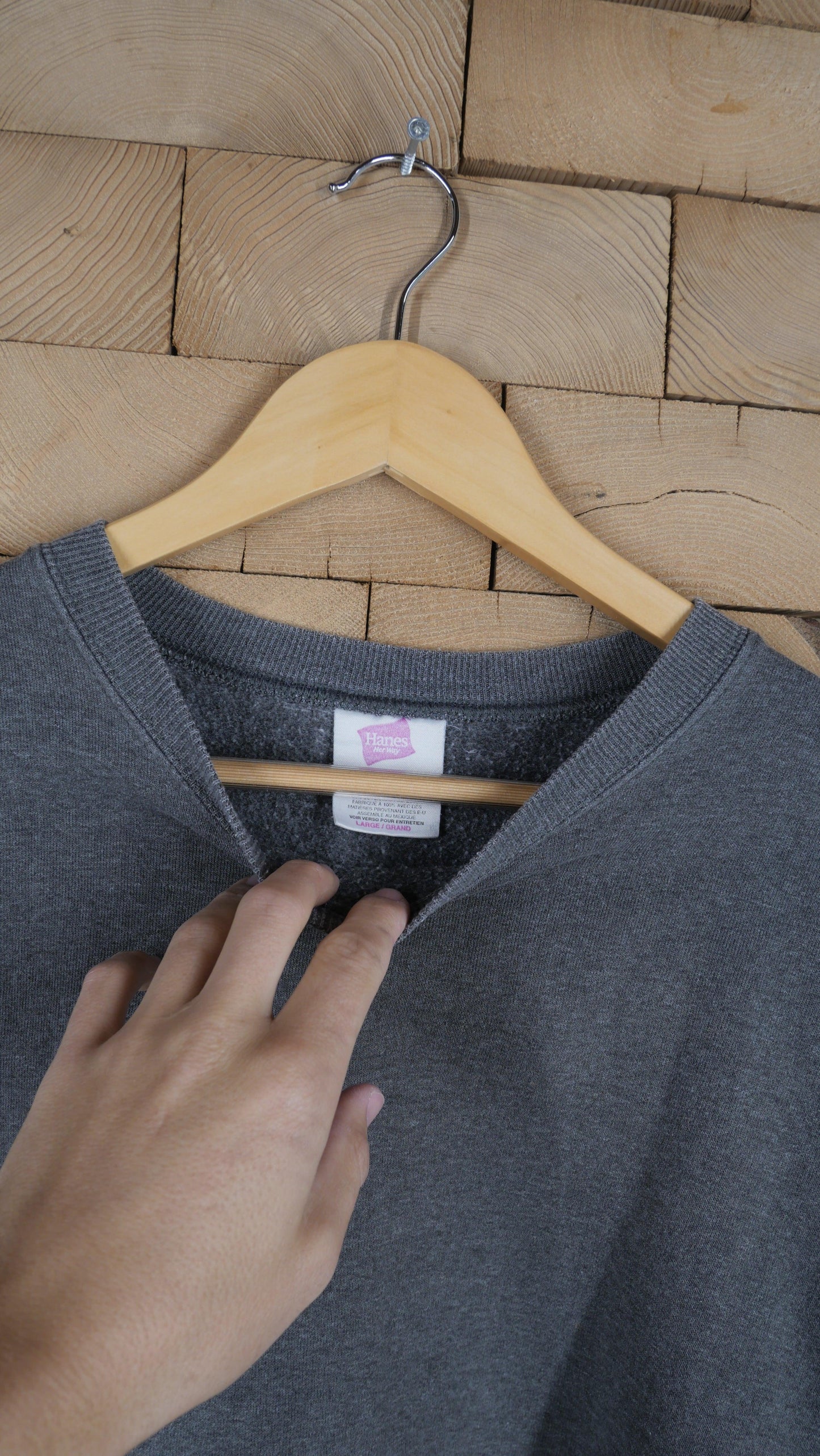1990s Boxy Crewneck | L