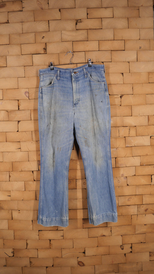 1970s Flared Wrangler Denim | 35