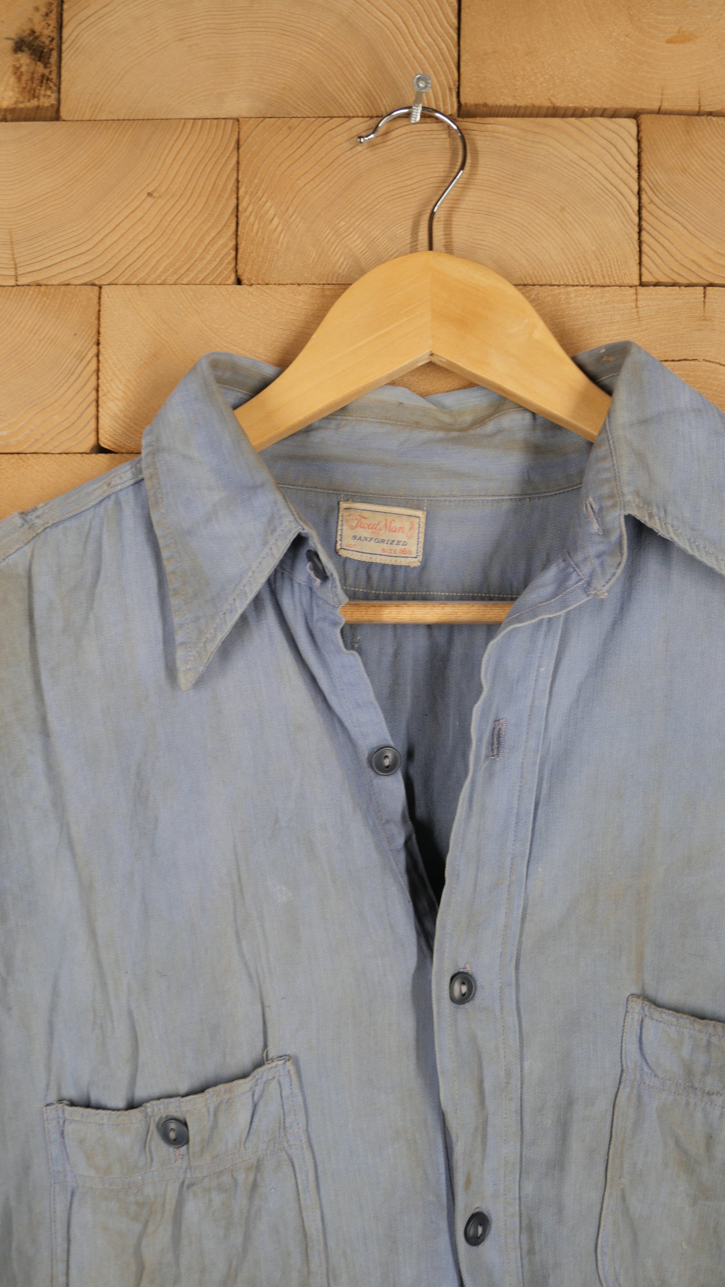 1940s Work Shirt | L