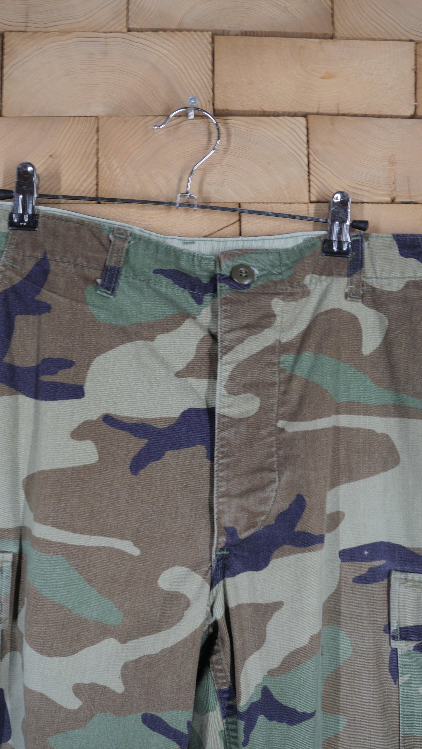 1980s Camo Cargos Pants | 34