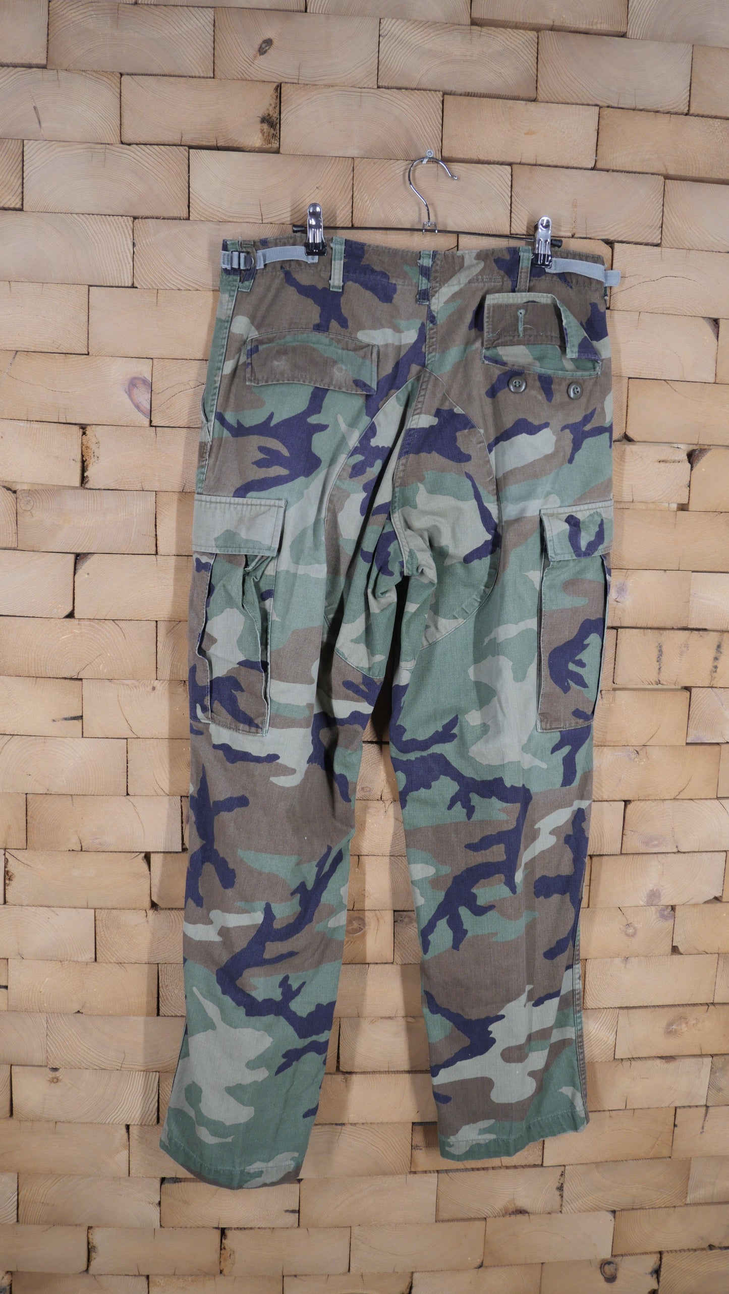 1980s Camo Cargos Pants | 34