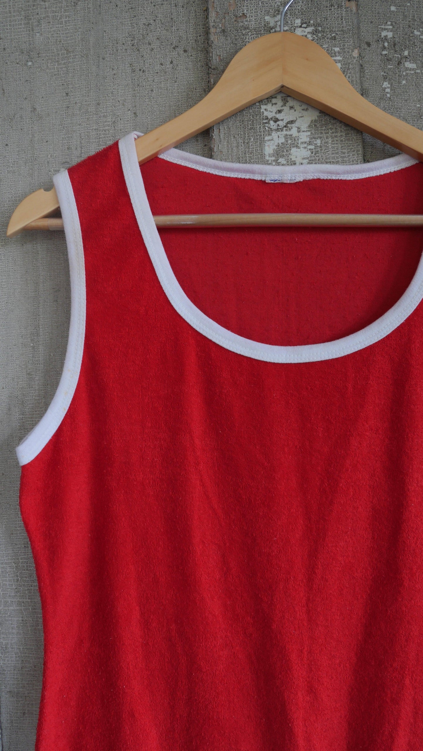 1970s Velour Tank | M