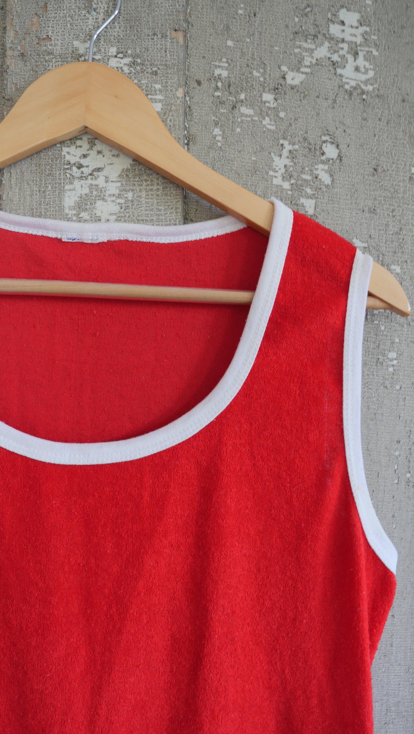 1970s Velour Tank | M