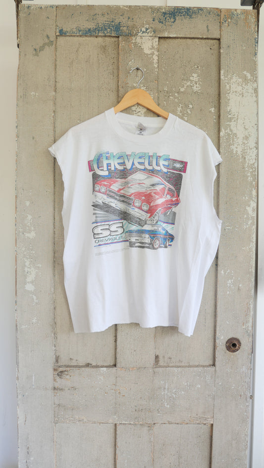 1990s Car Chopped Tee | L