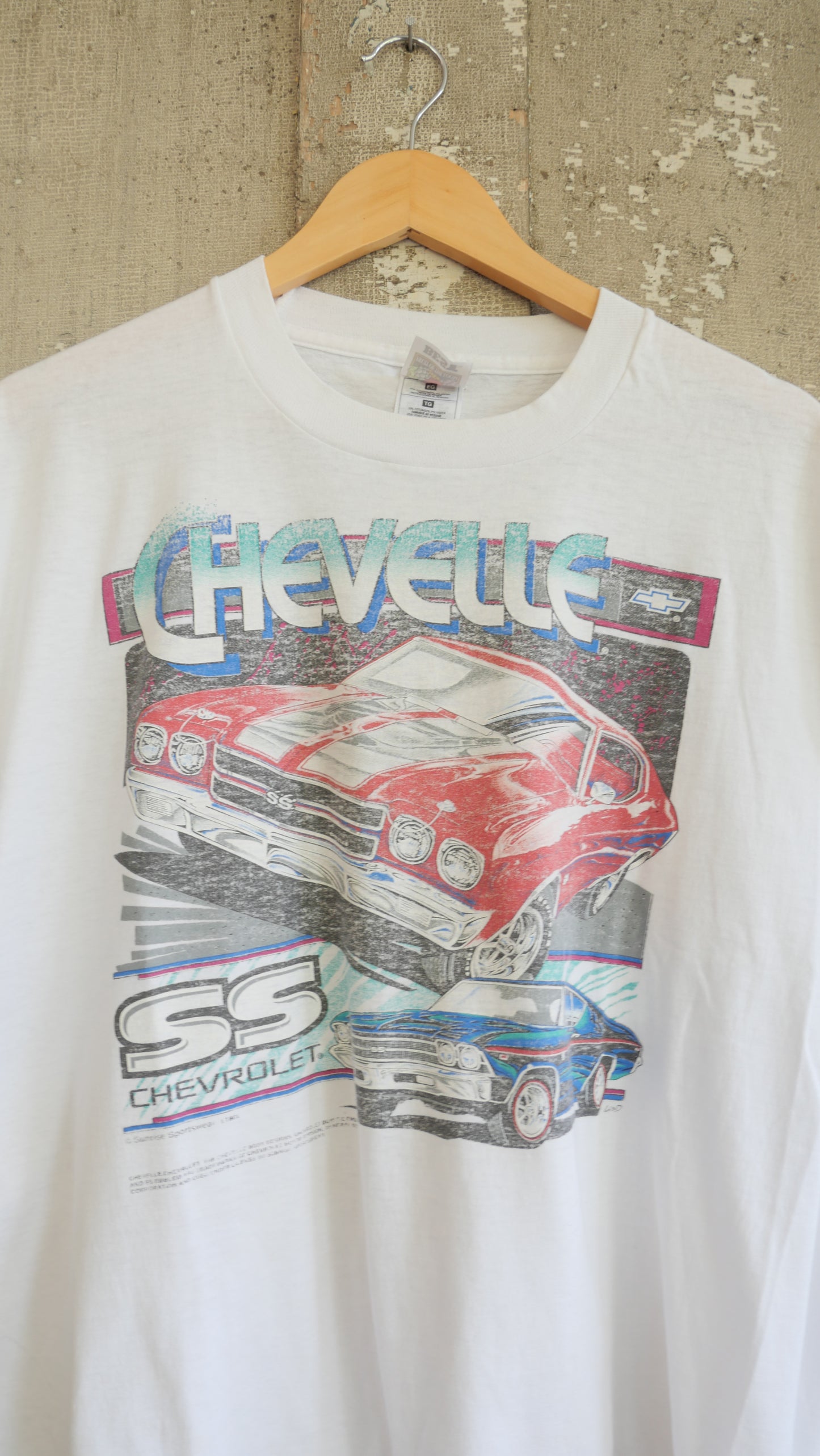 1990s Car Chopped Tee | L