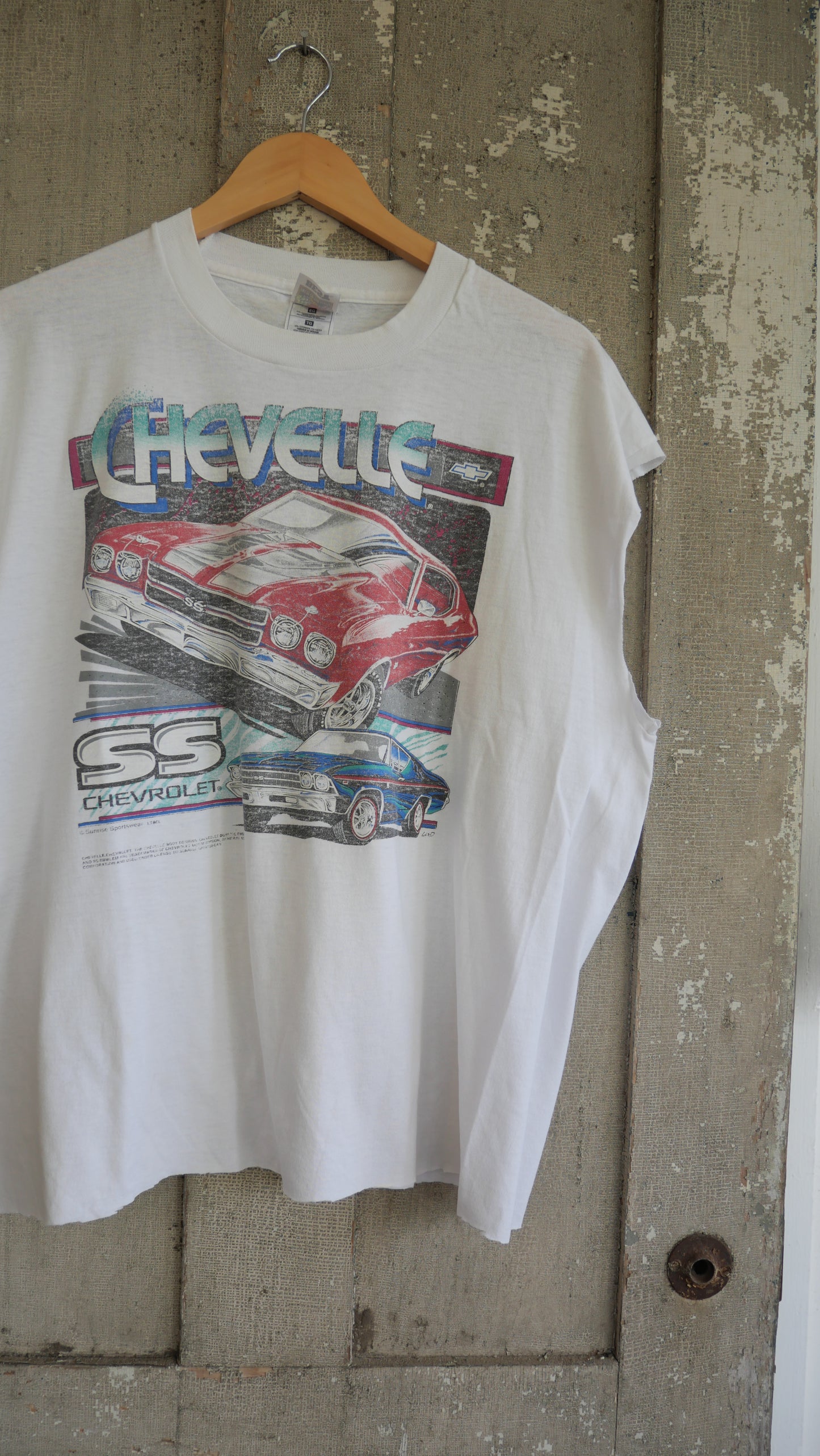 1990s Car Chopped Tee | L