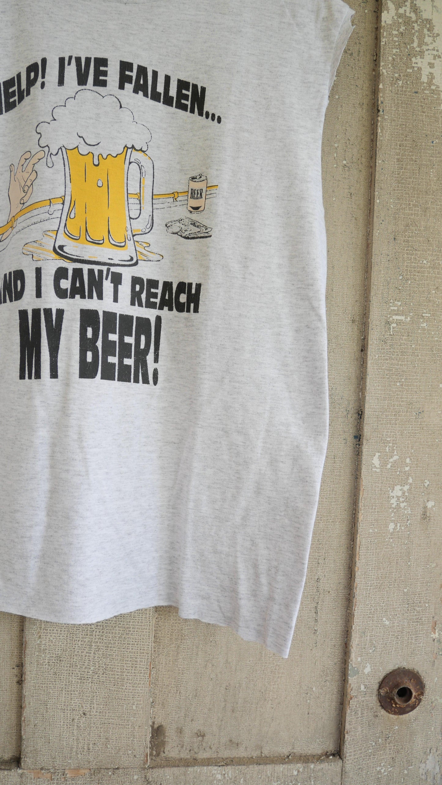 1980s Beer Chopped Tee | M