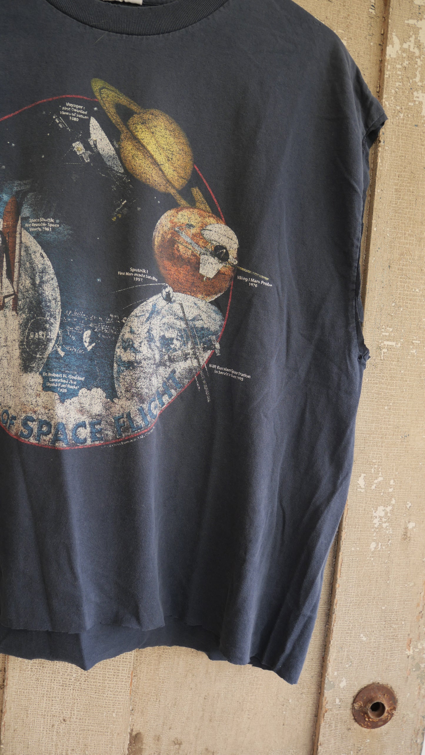 1990s Chopped Space Tee | L