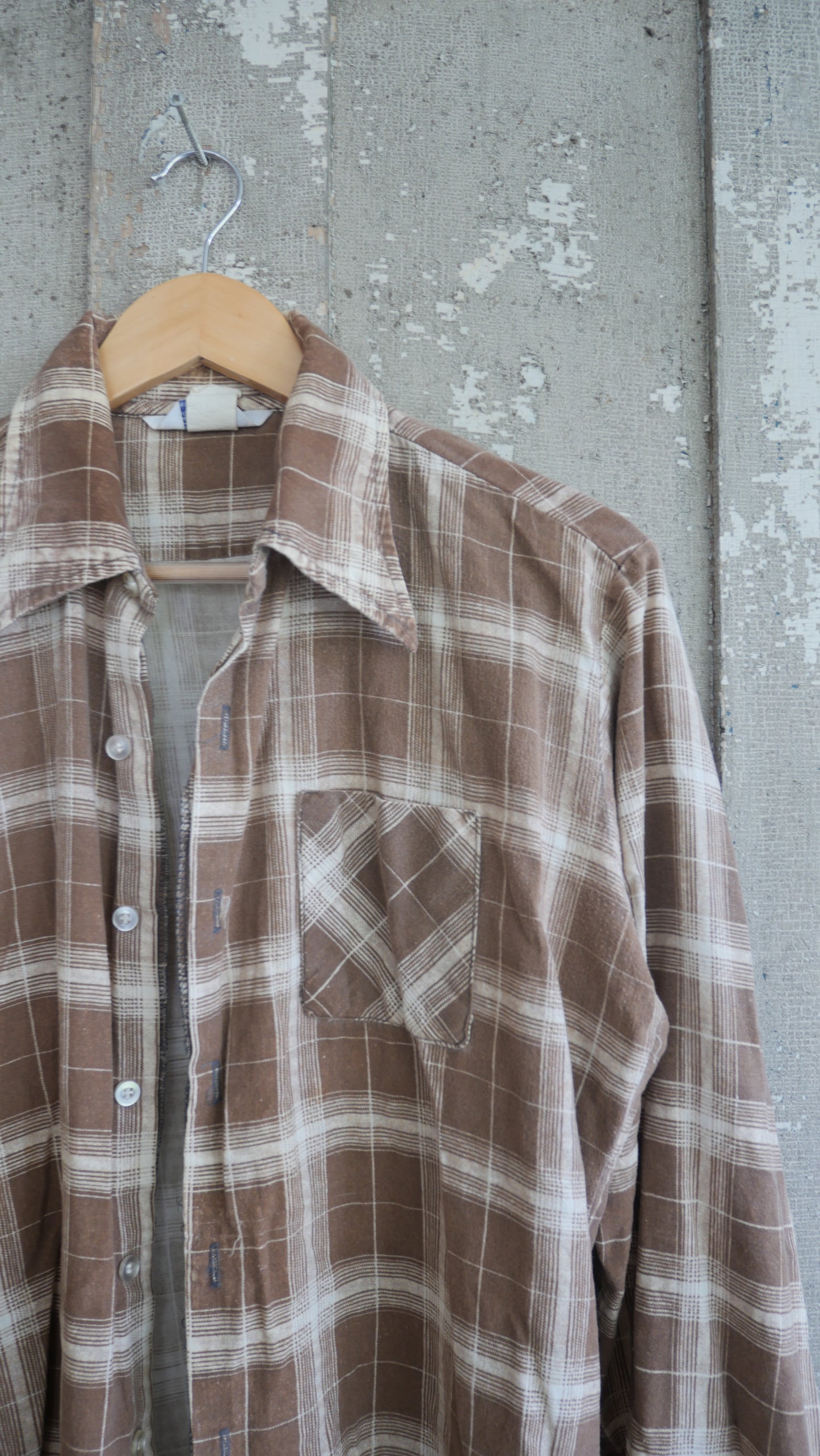 1970s Boxy Flannel | L