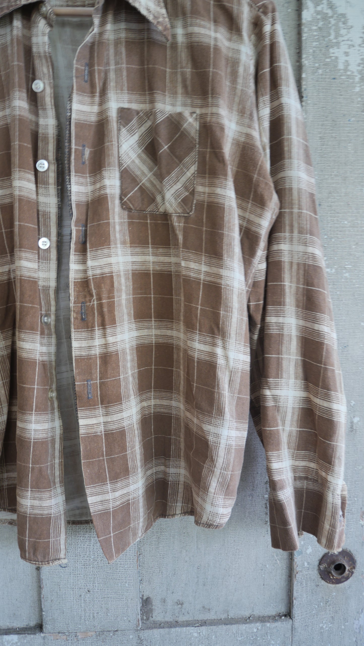 1970s Boxy Flannel | L