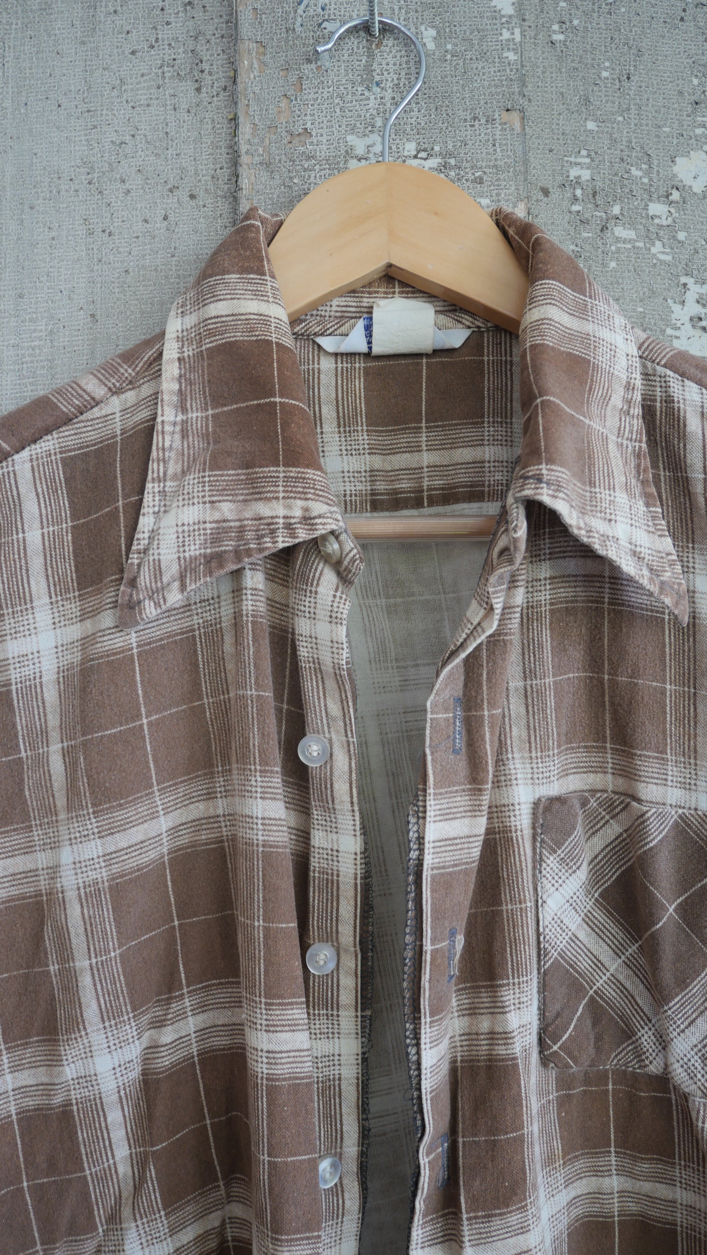 1970s Boxy Flannel | L