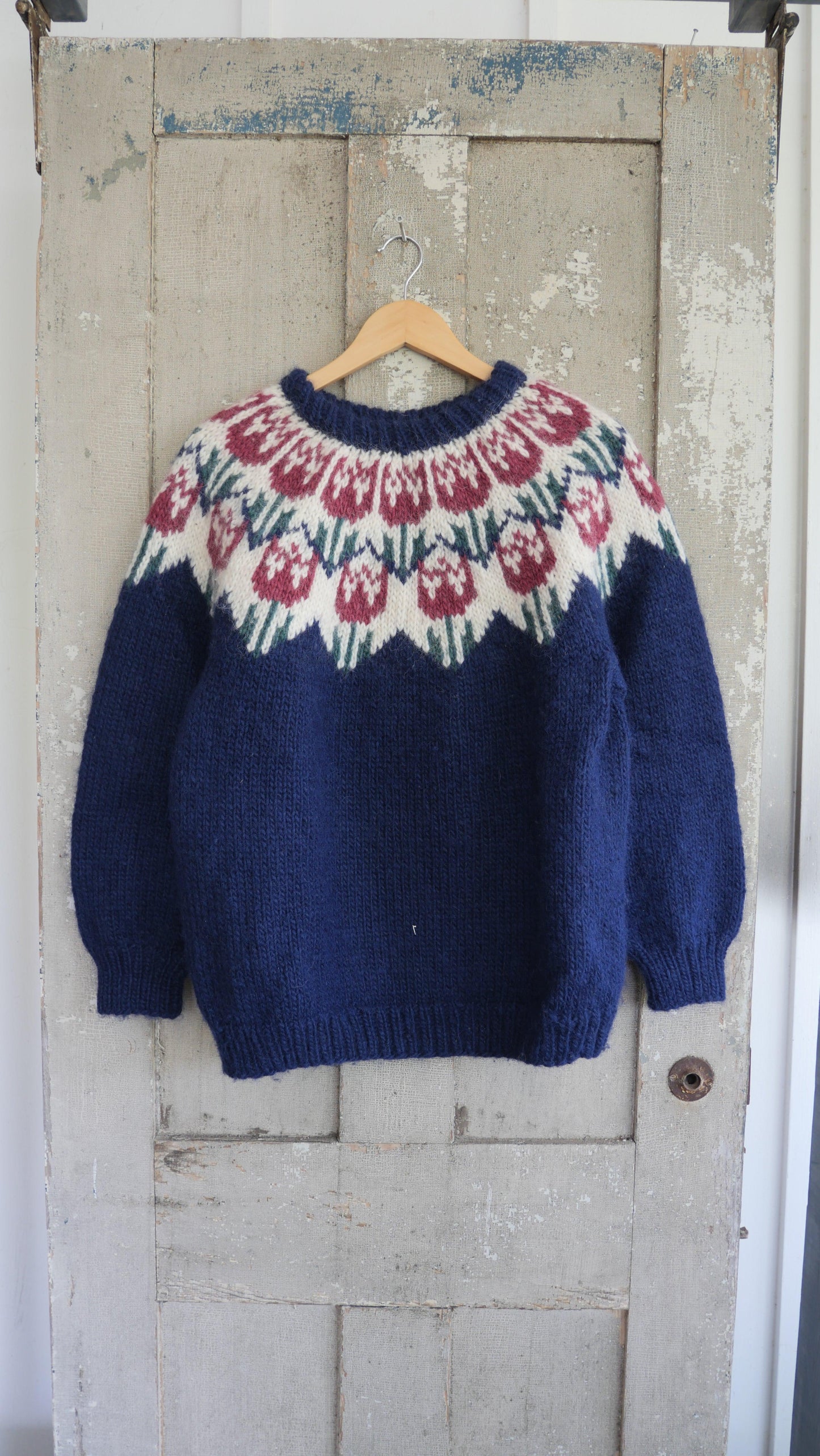 1970s Fisherman Knit | L