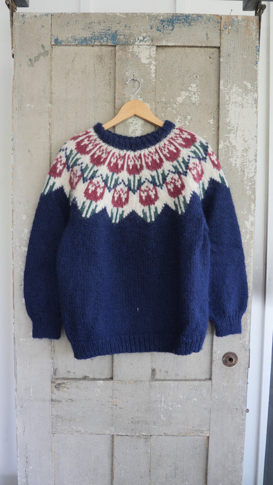 1970s Fisherman Knit | L