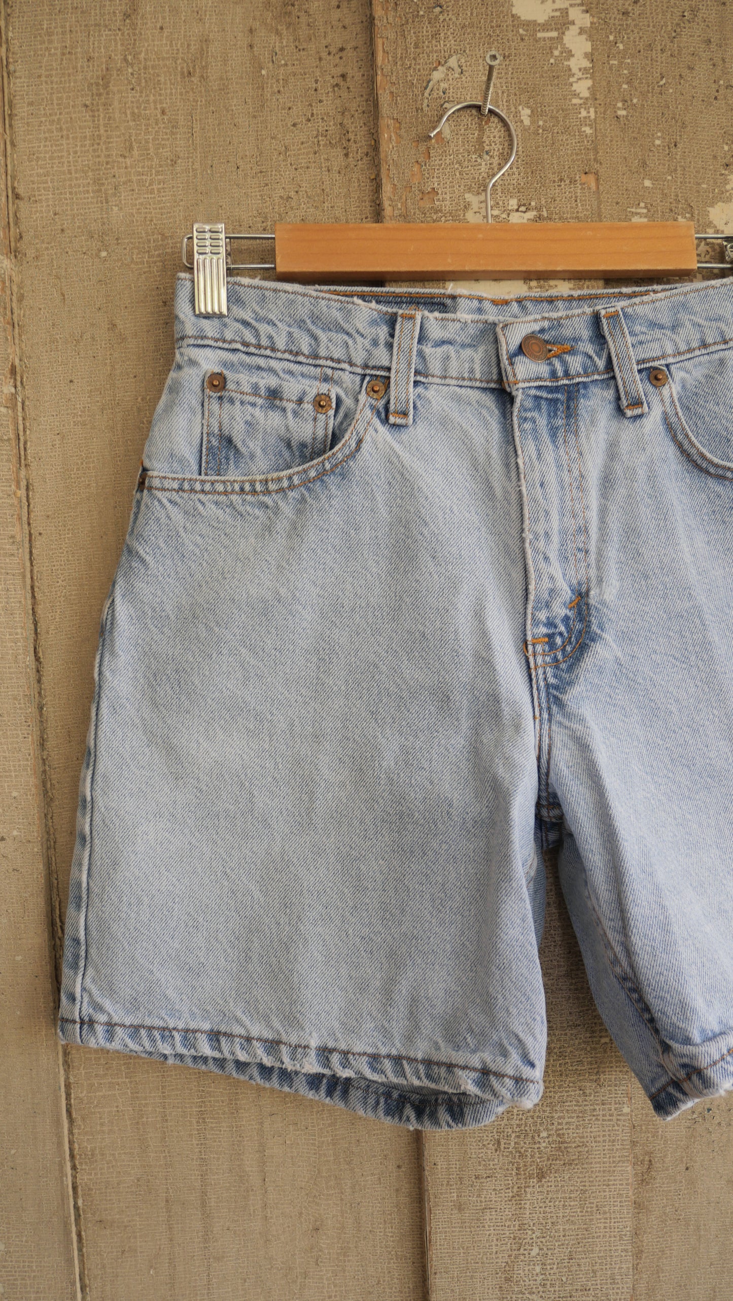 1990s Light Wash Jorts | 26