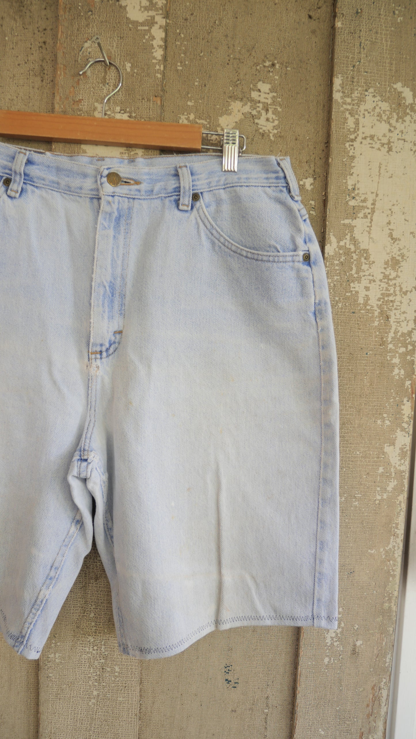 1990s Light Wash Jorts | 32