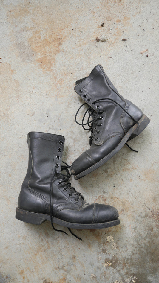 1990s Speed Lace Combat Boots | 8.5