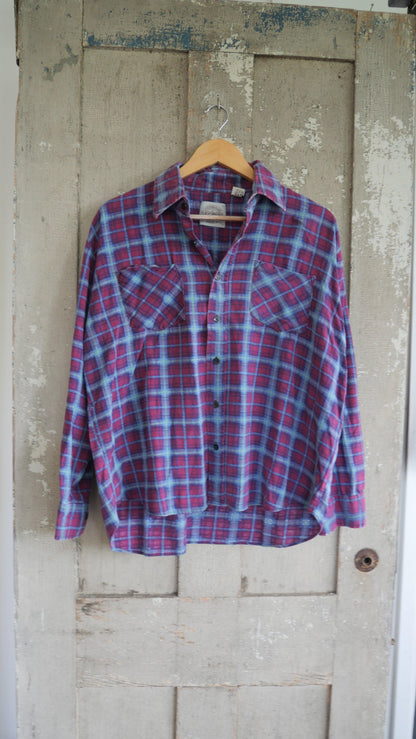1970s Boxy Flannel | L