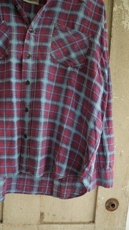1970s Boxy Flannel | L