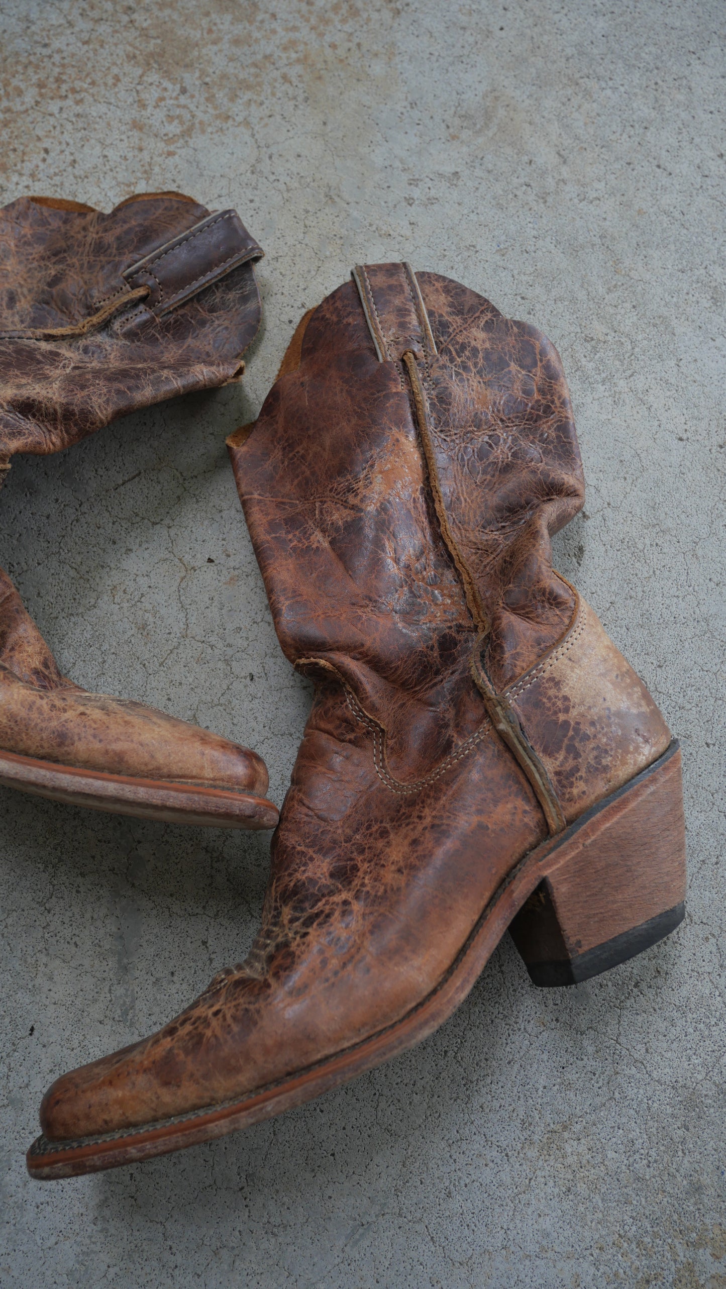 1980s Justin Cowboy Boots | 8