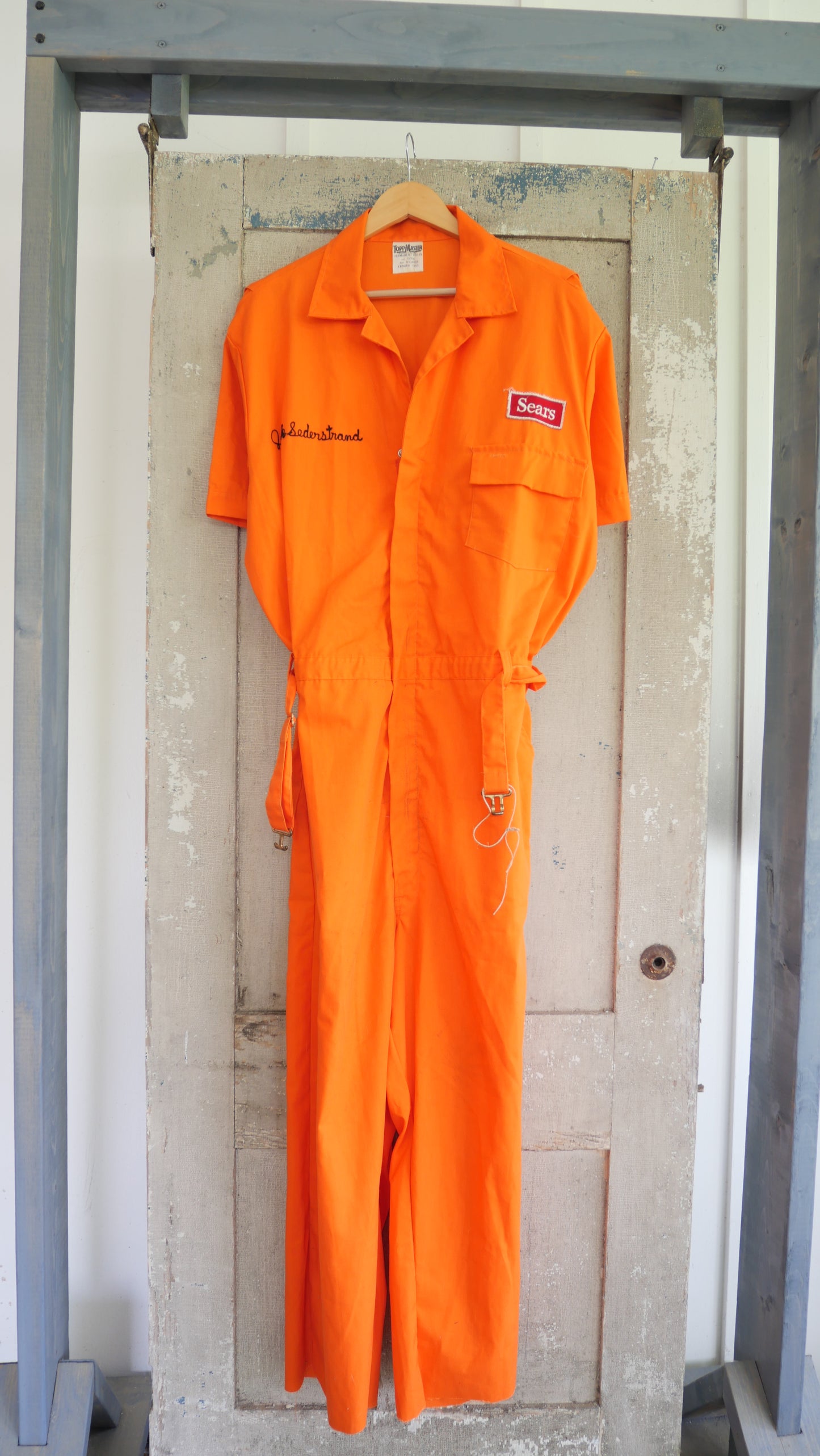 1970s Chain Stitch Coveralls | L