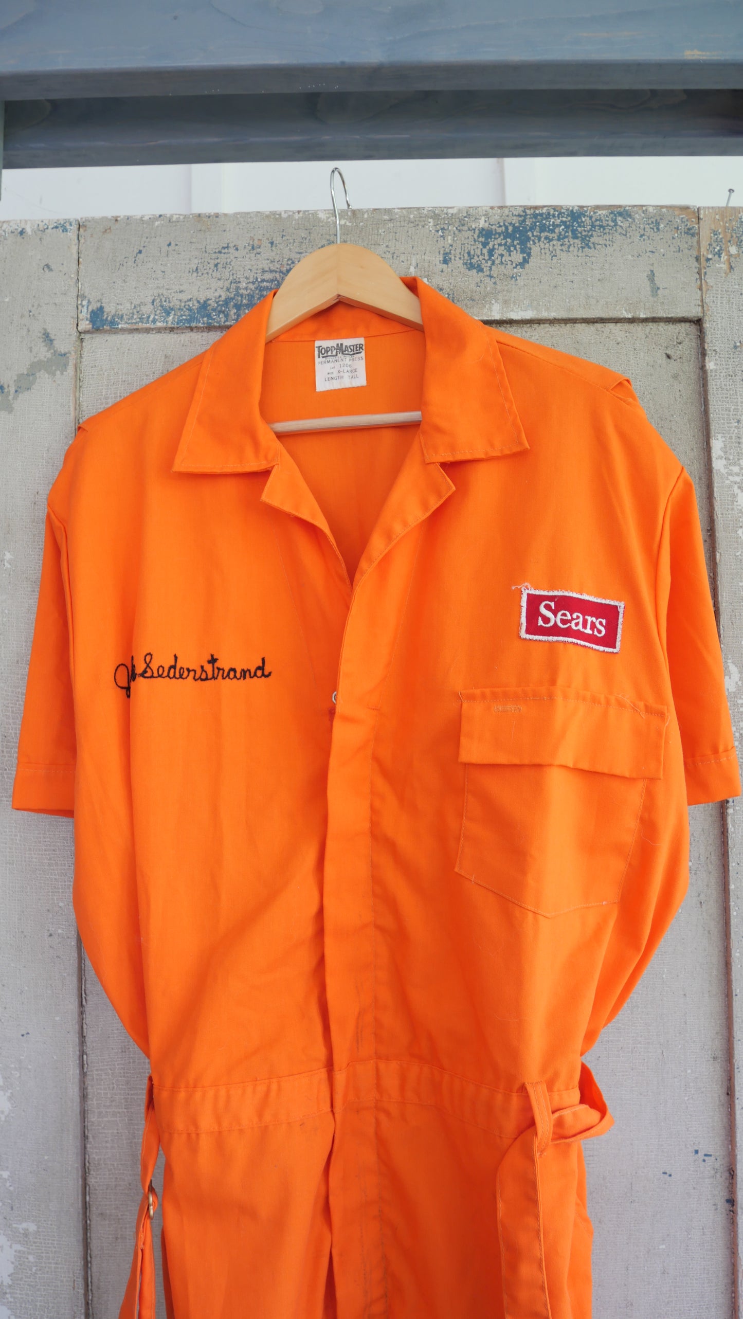 1970s Chain Stitch Coveralls | L