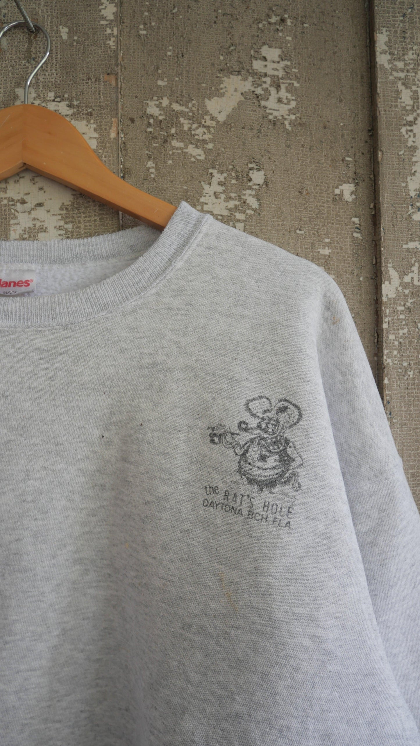 1990s Boxy Rat Fink Crewneck | L