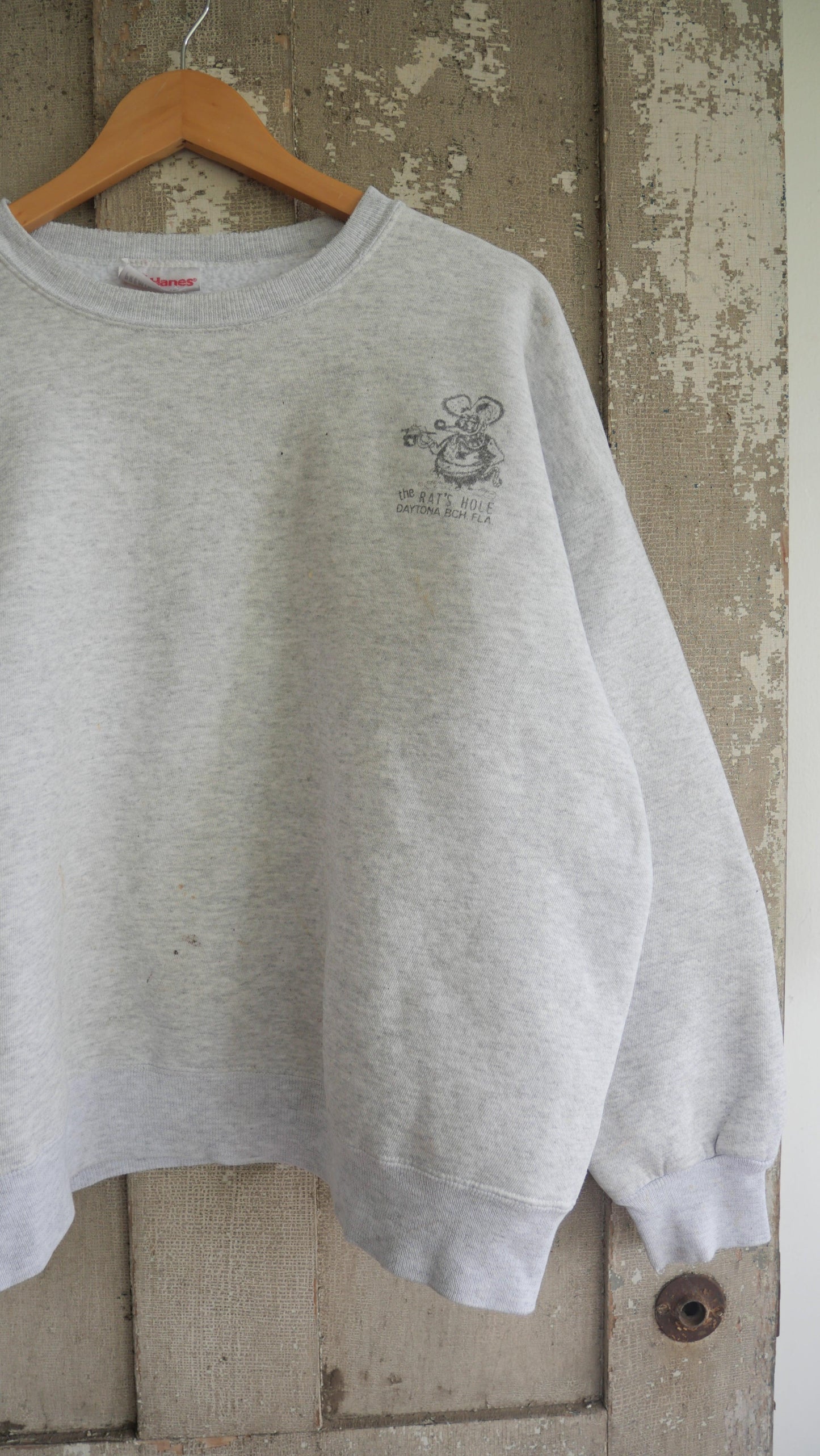 1990s Boxy Rat Fink Crewneck | L