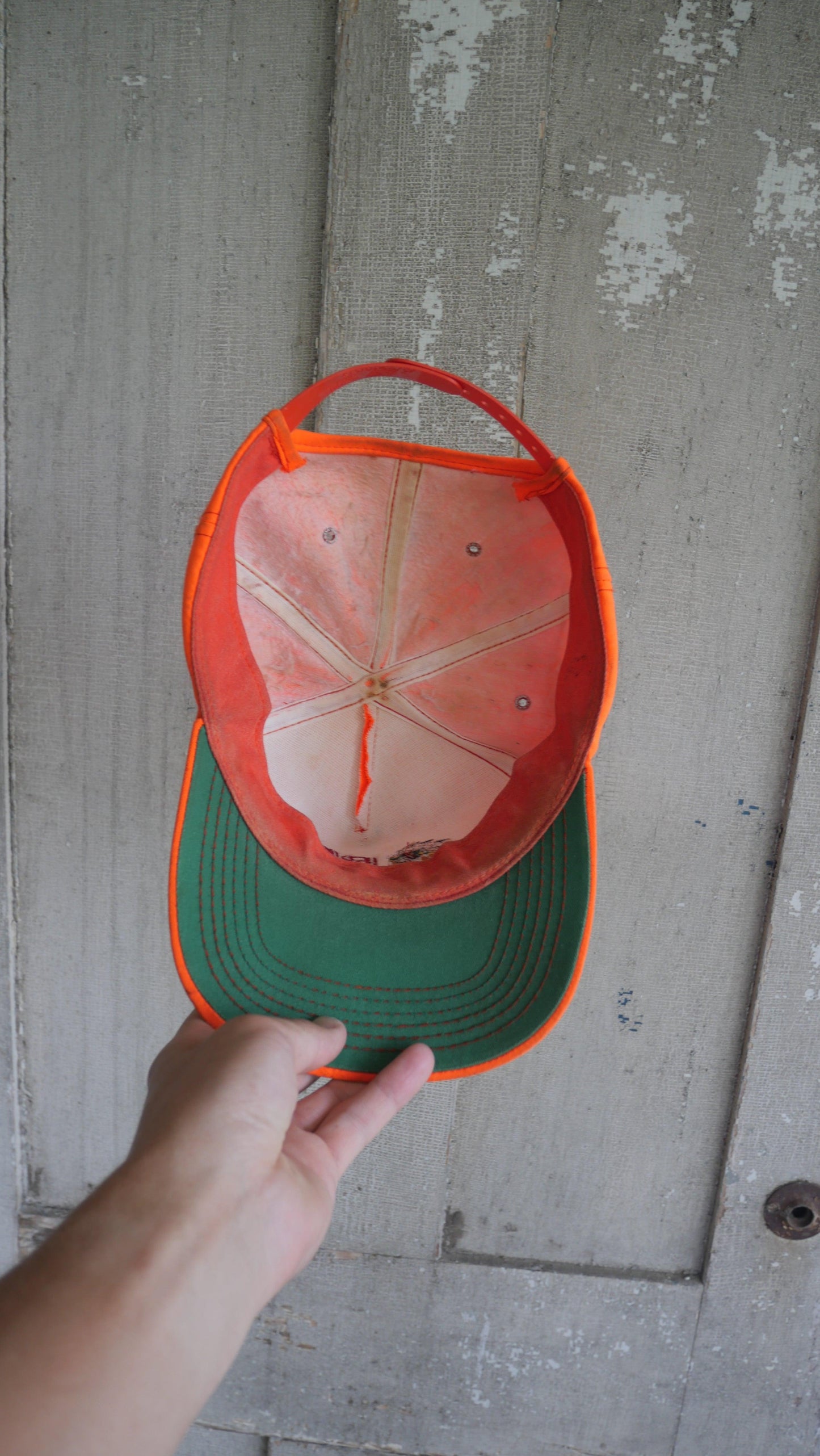 1990s Red Man Hat