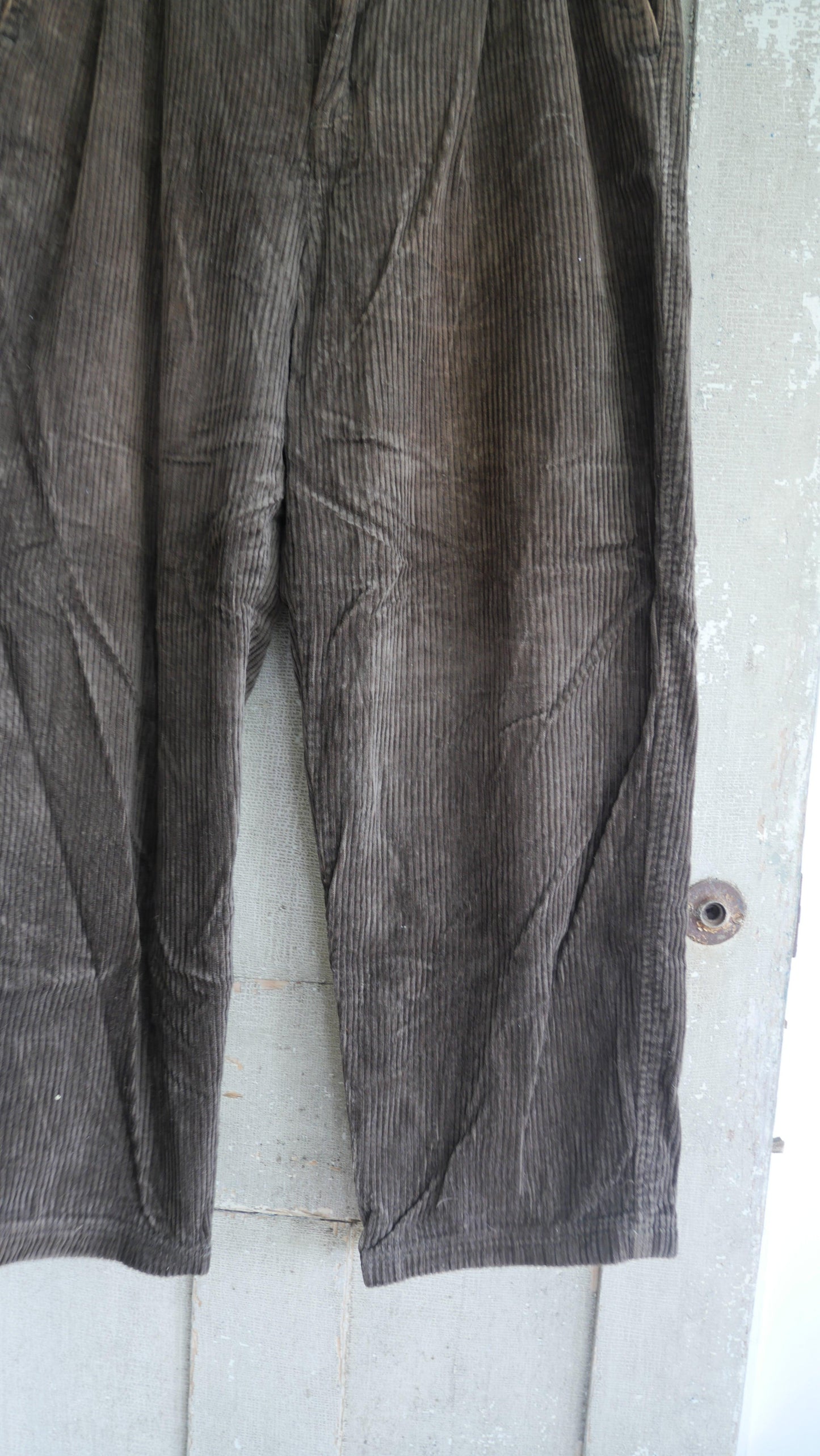 1990s Wide Leg Corduroy Pants | 36