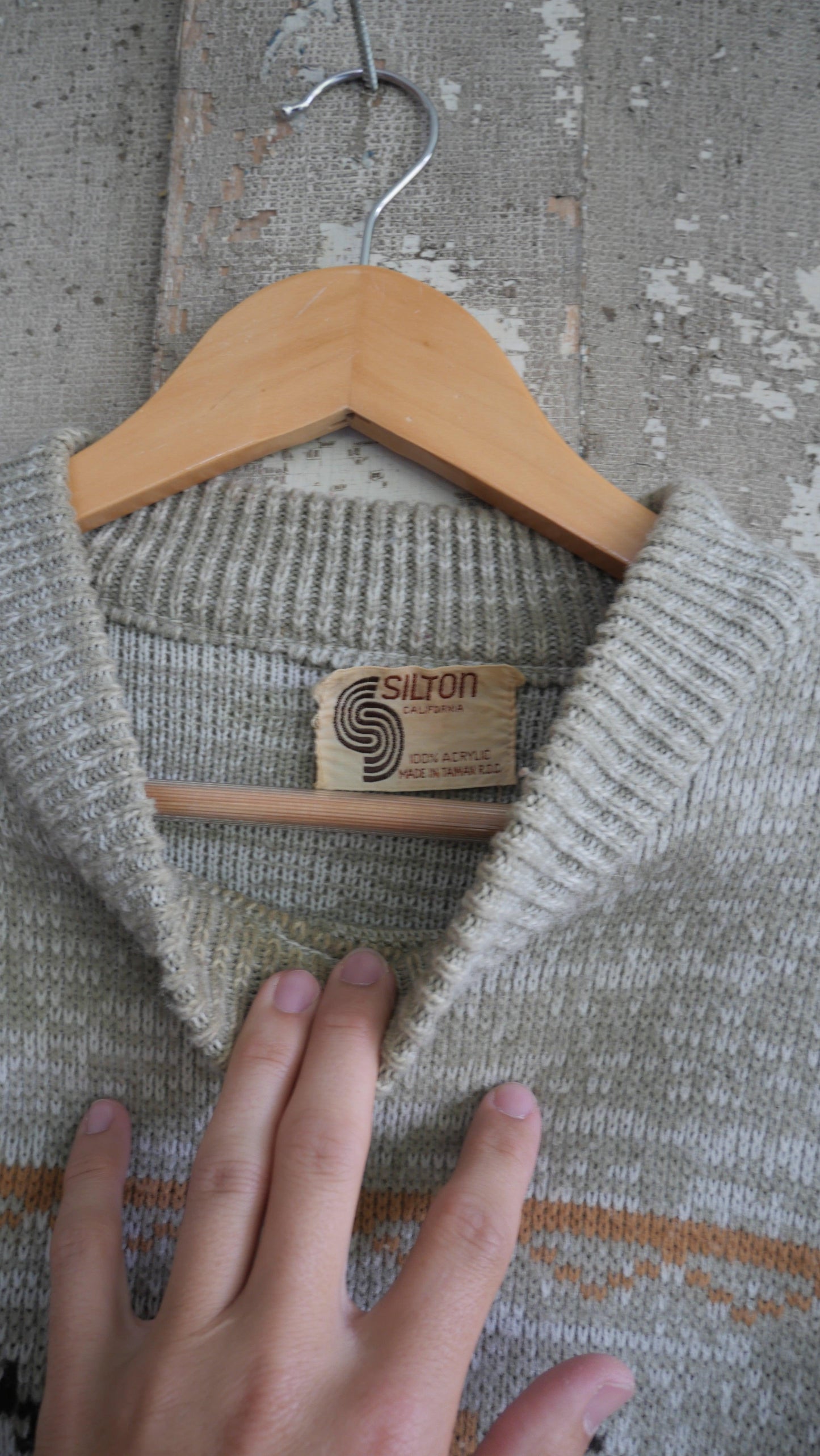 1970s Knit Sweater | L