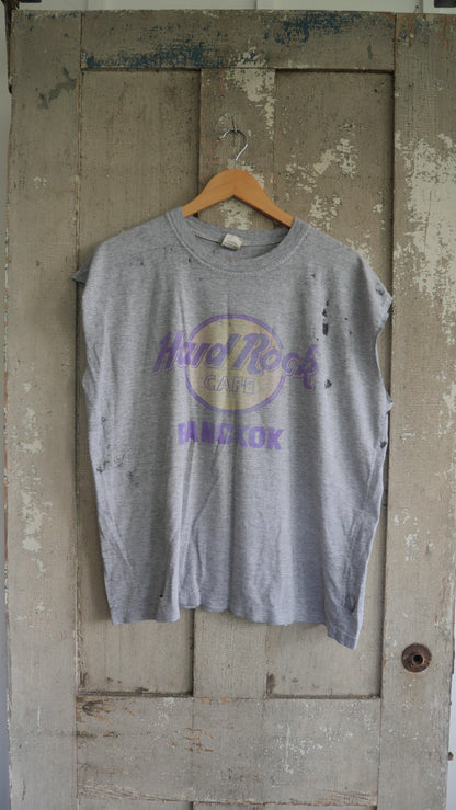 1980s Boxy Chopped Tee | L